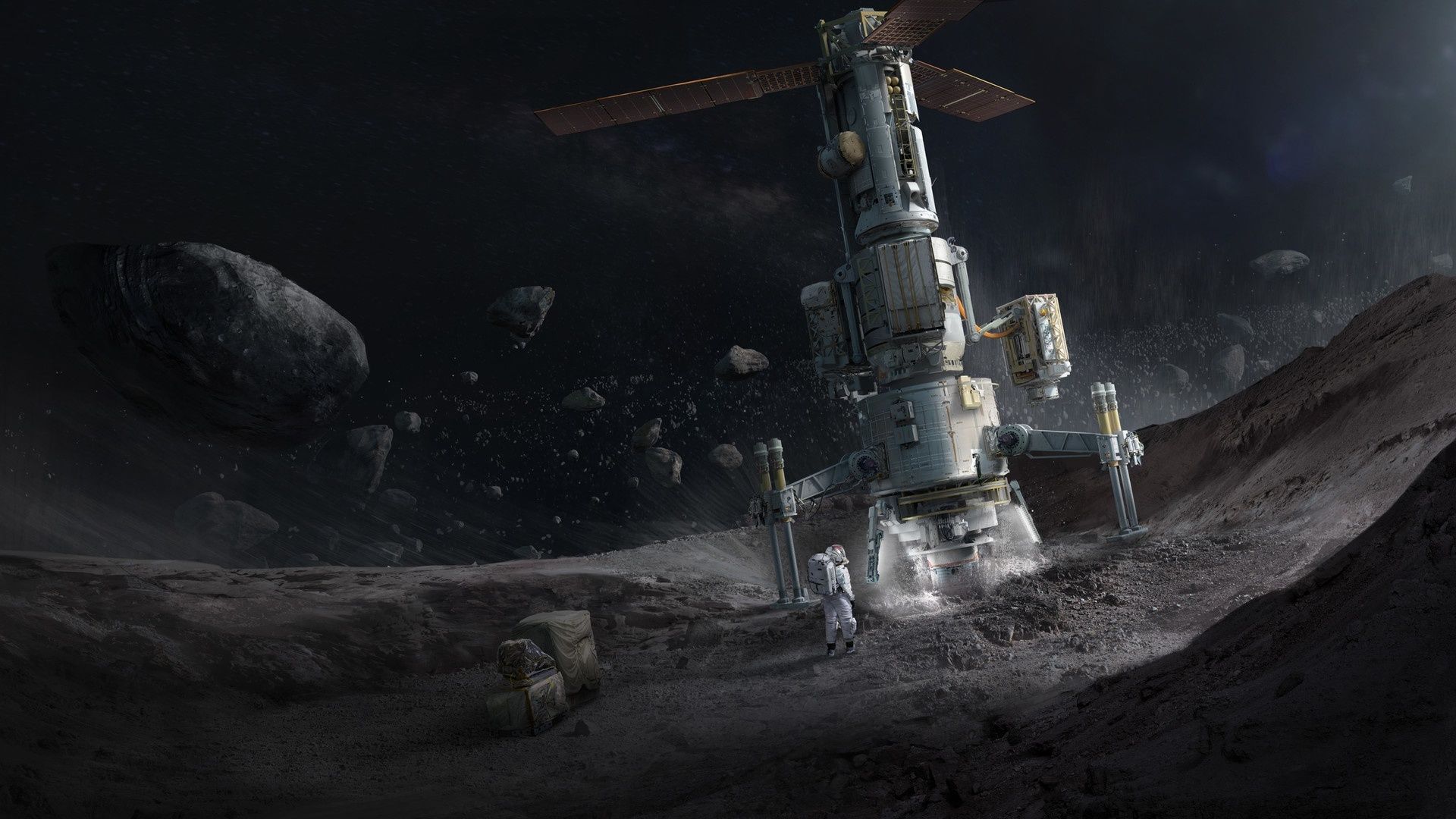 1920x1080 Asteroid Mining