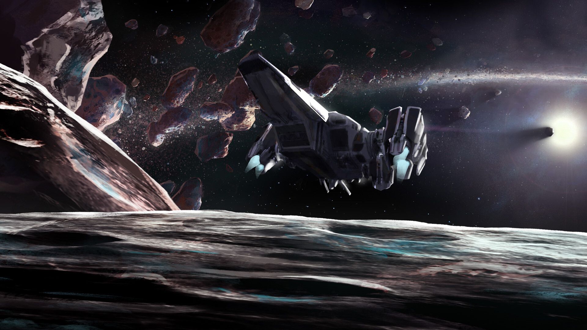 1920x1080 İbrahim Hakkı Uslu Mining Concept Art