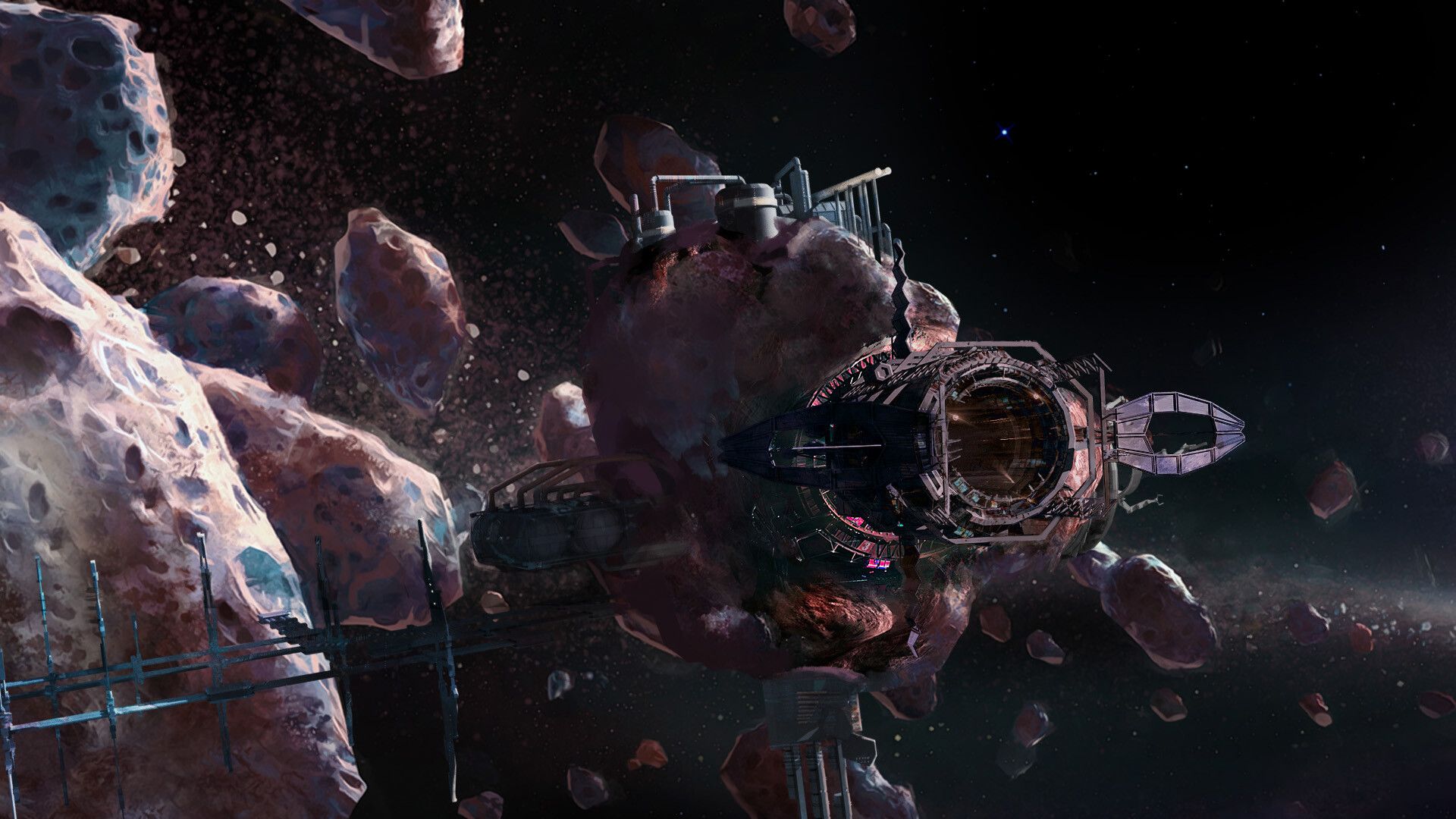 1920x1080 İbrahim Hakkı Uslu Mining Concept Art