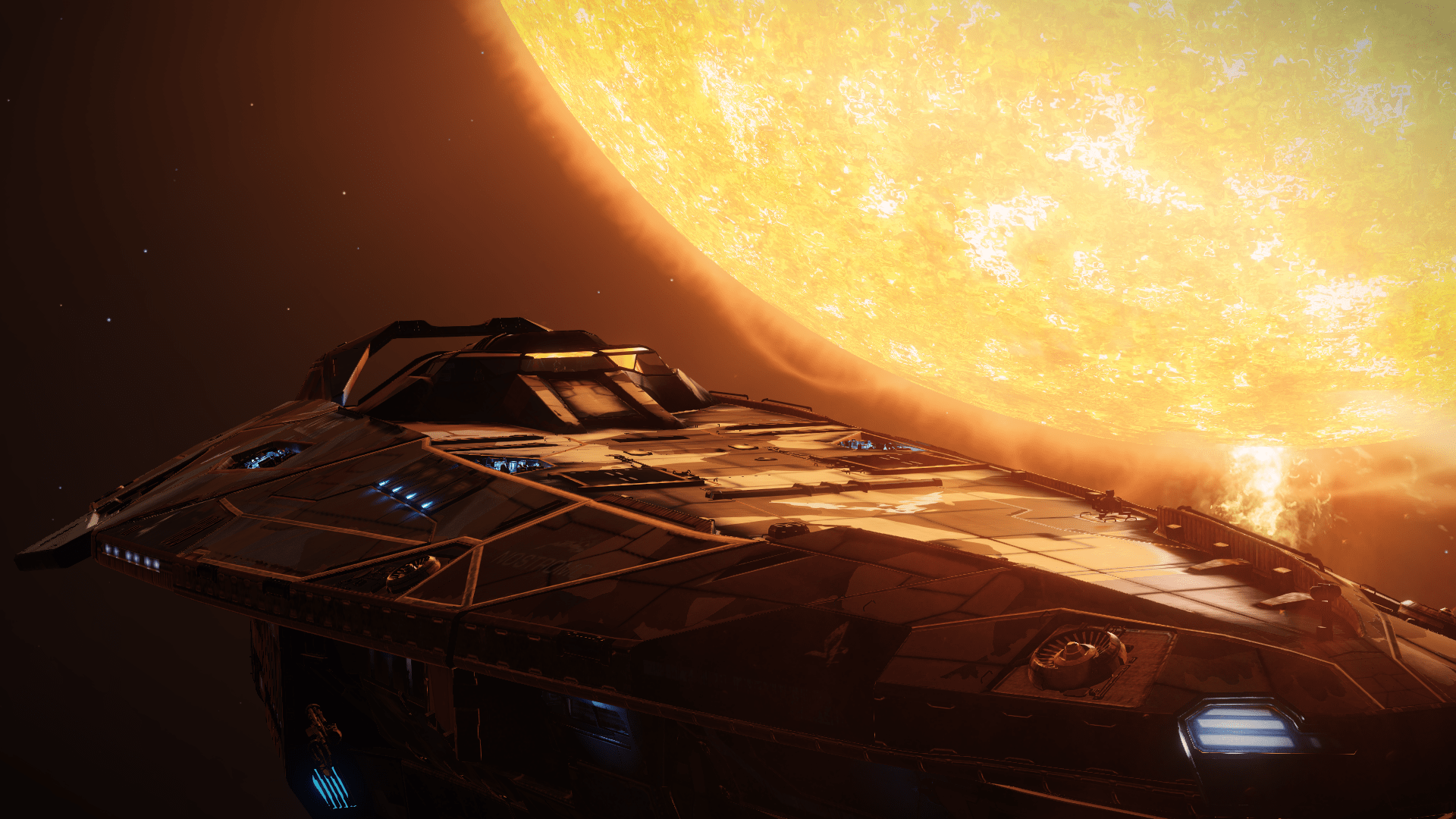 1920x1080 Went deep space mining today. Decided to make this my new desktop background