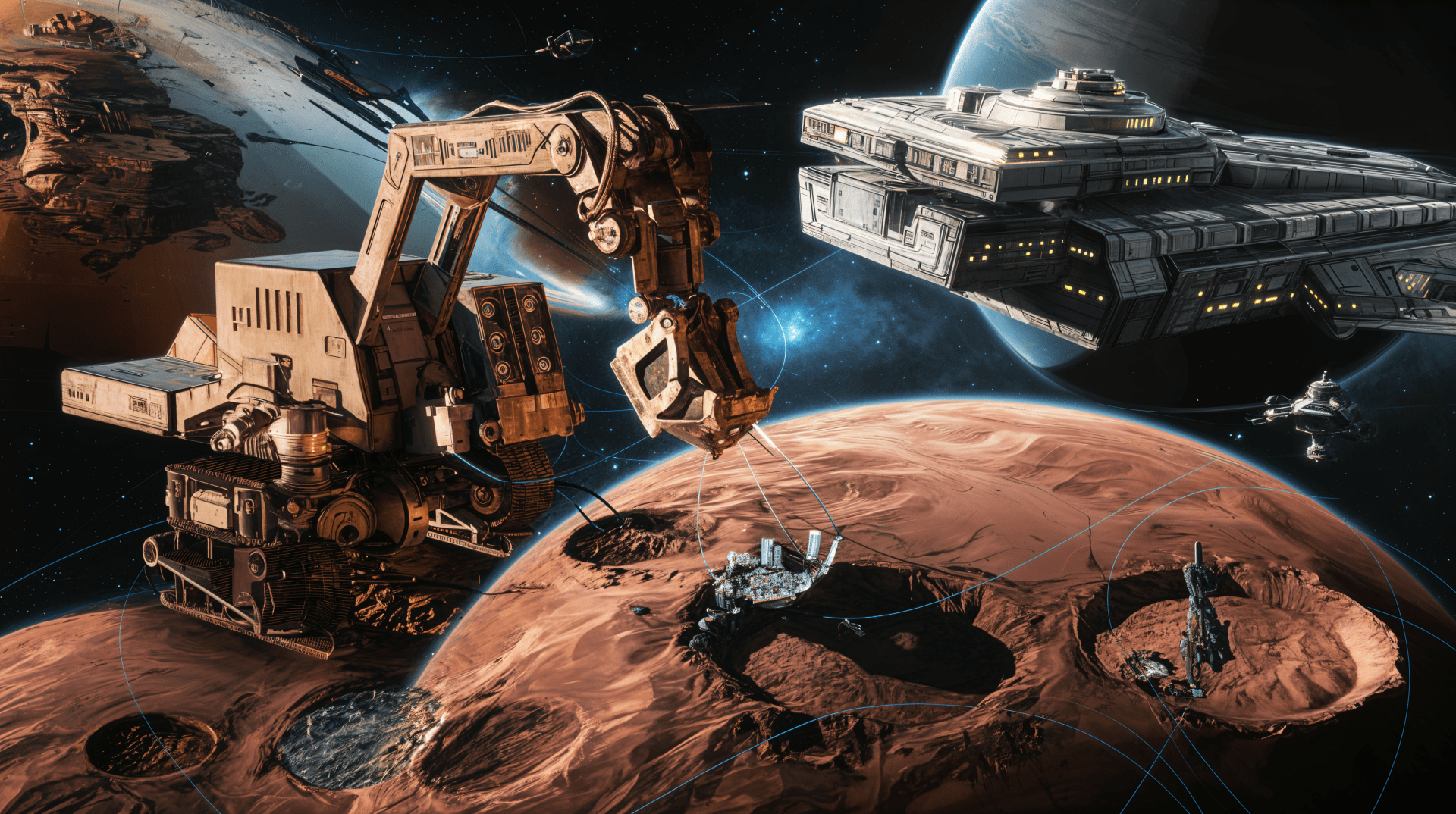 1920x1074 Cosmic Ventures: Space Mining in 4K Ultra HD