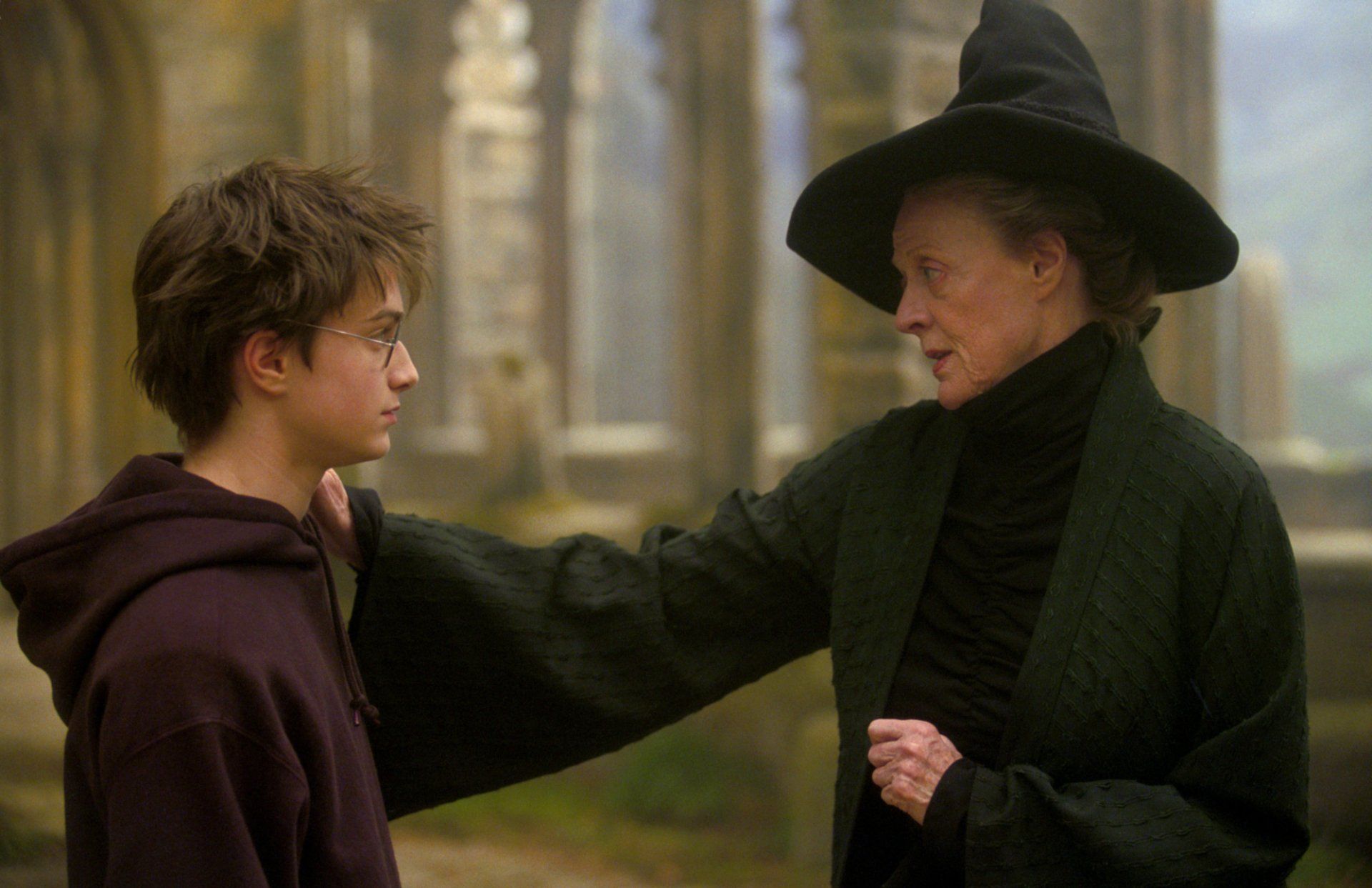 1920x1243 Download Maggie Smith Minerva McGonagall Daniel Radcliffe Harry Potter Movie Harry Potter And The Prisoner Of Azkaban HD Wallpaperx1295