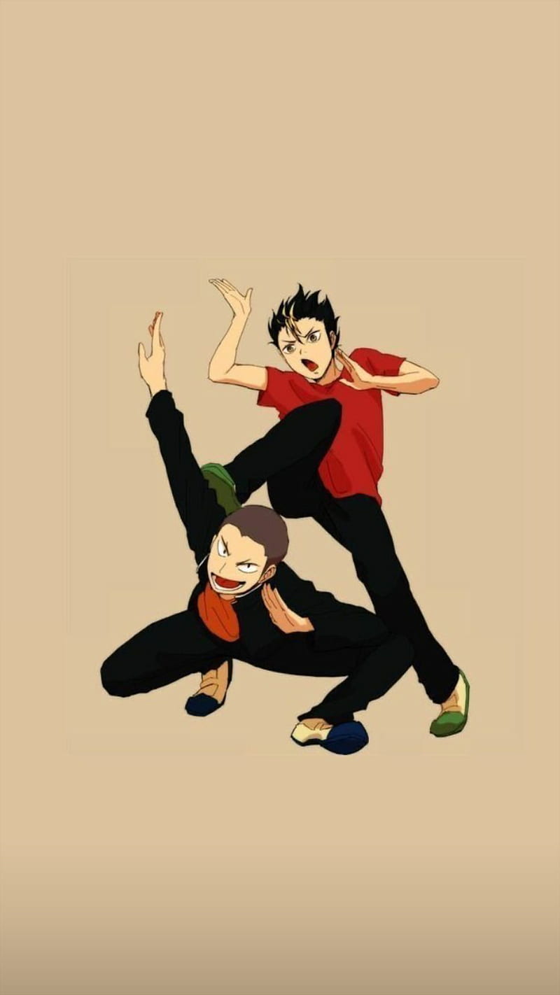 800x1422 Nishinoya and Tanaka, haikyuu, noya, HD phone wallpaper
