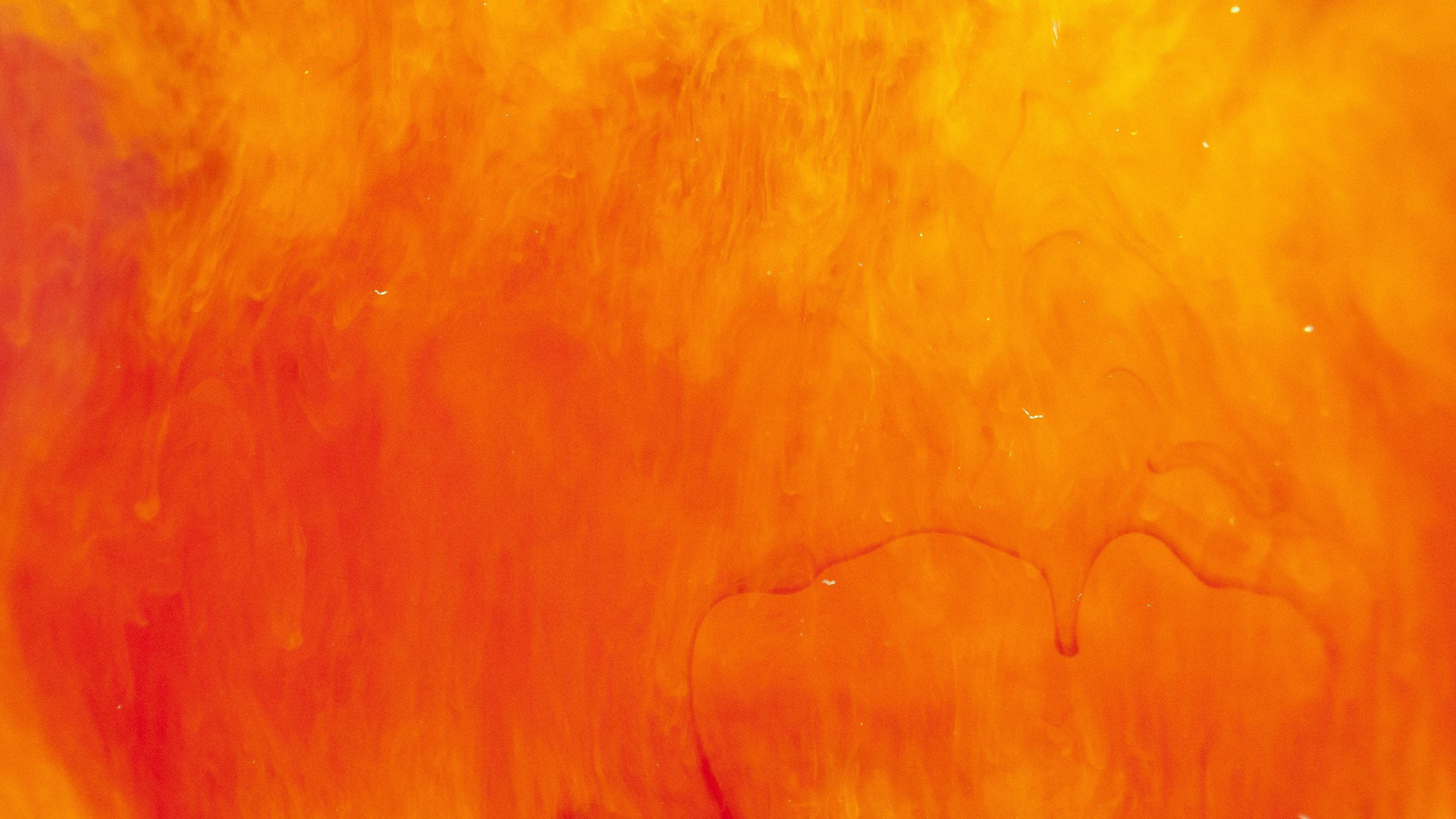 3840x2160 Orange And Yellow Wallpaper