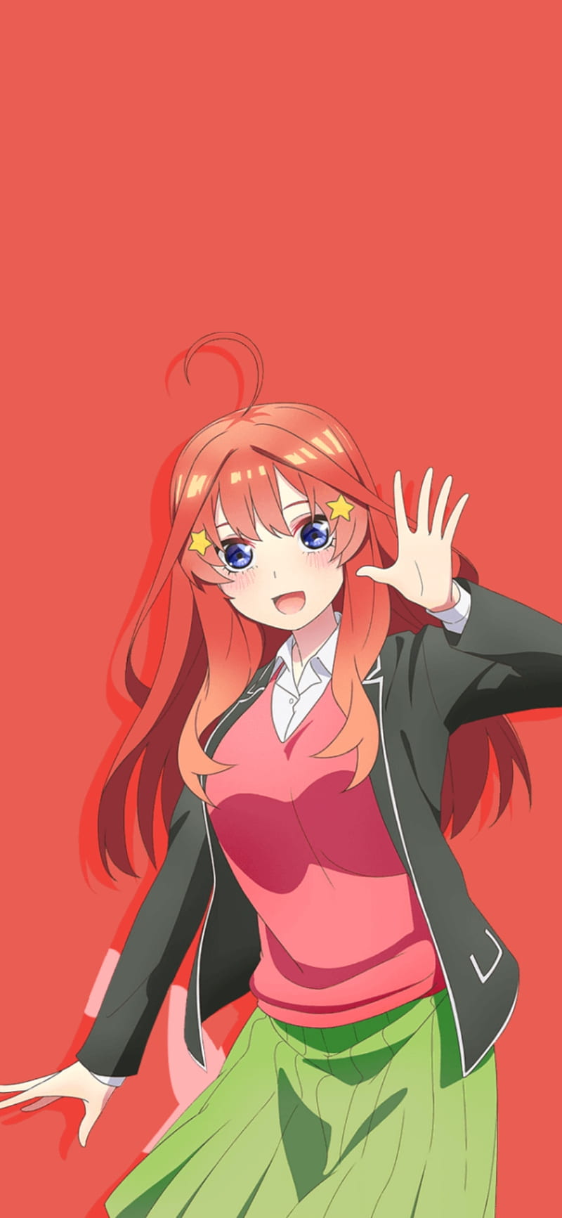 800x1733 Itsuki Nakano, anime, go toubun no hanayome, ichika nakano, miku nakano, nakano sister, HD phone wallpaper
