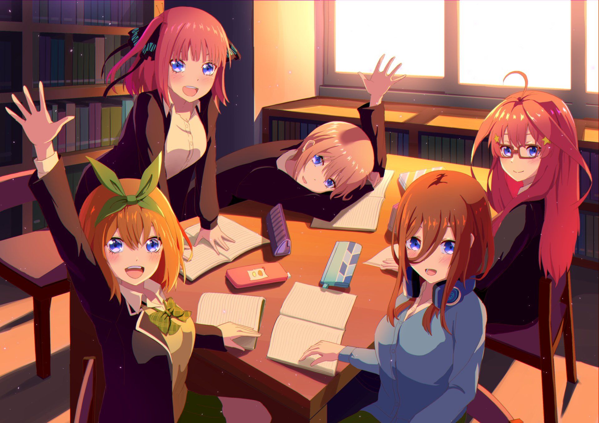1920x1357 Quintessential Quintuplets 2K Wallpaper