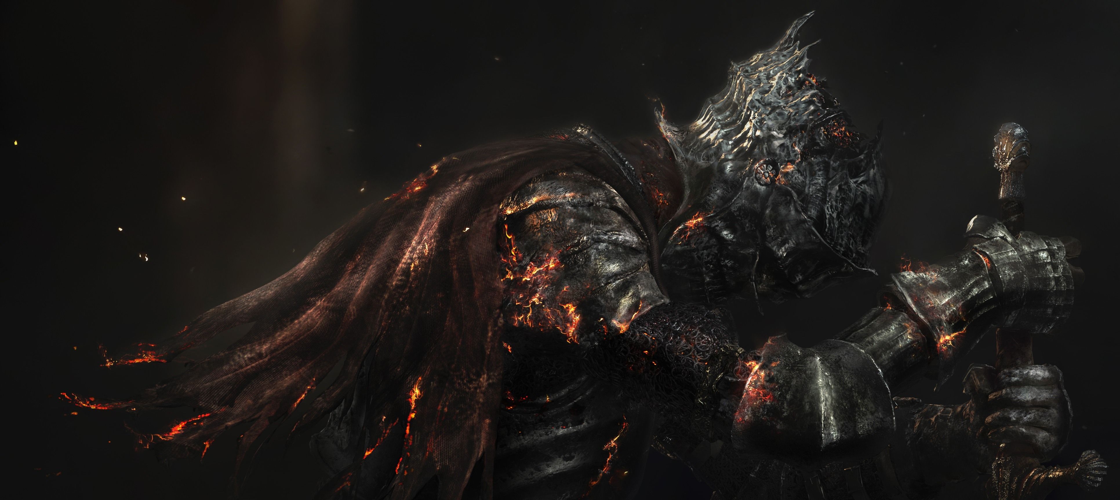 3864x1728 Free Dark Souls 4K Wallpaper & Desktop HD Background for PC