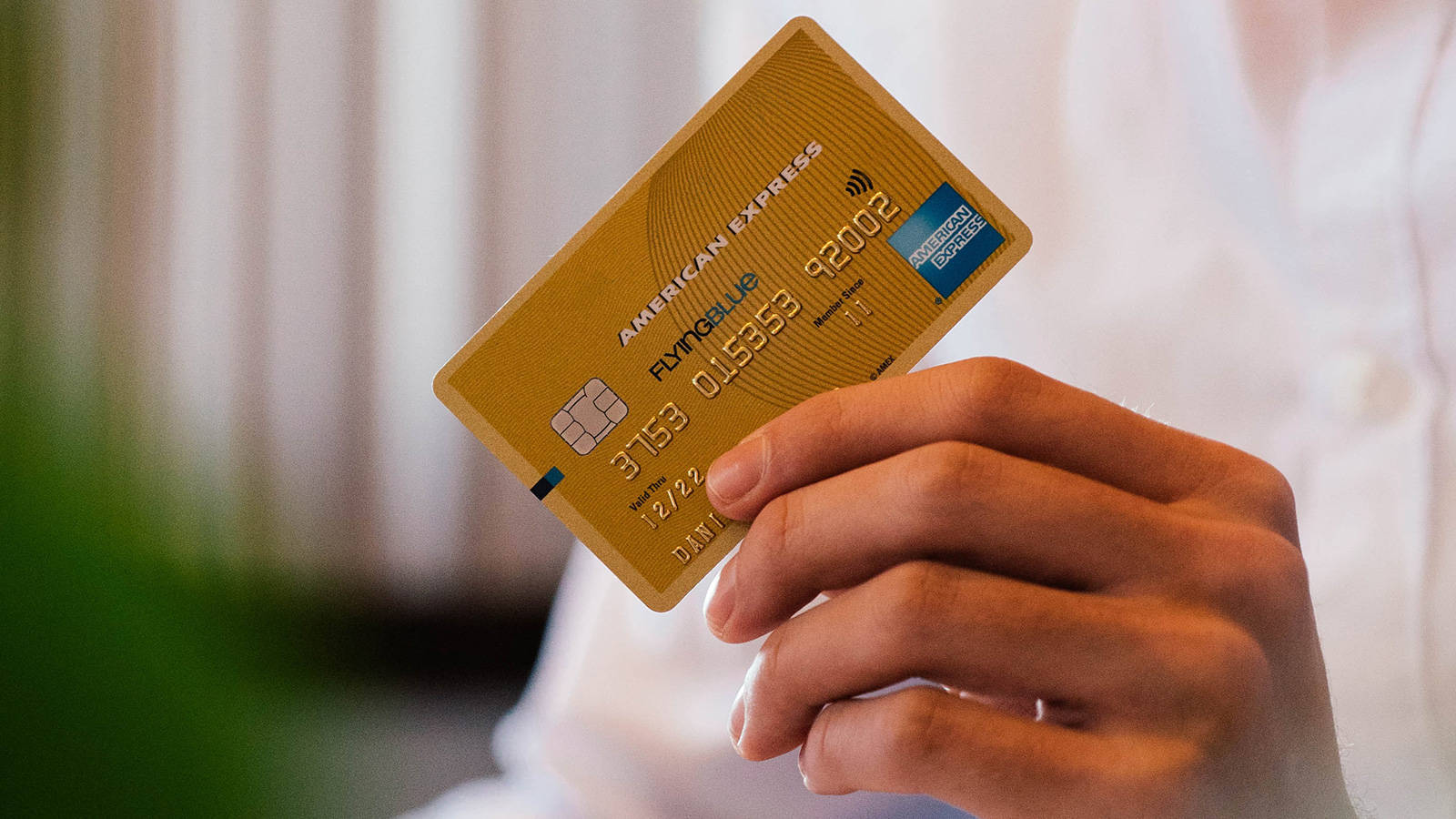 1600x900 Download American Express Flying Blue Gold Credit Card Wallpaper