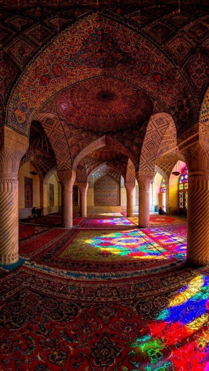 720x1280 Download Iran Religious Nasir Al Mulk Mosque Phone Wallpaper