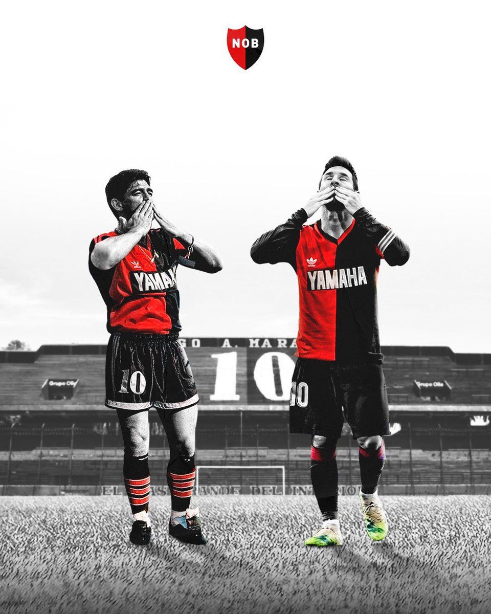 960x1200 Newell's Old Boys News on X: The two greatest in history. / X