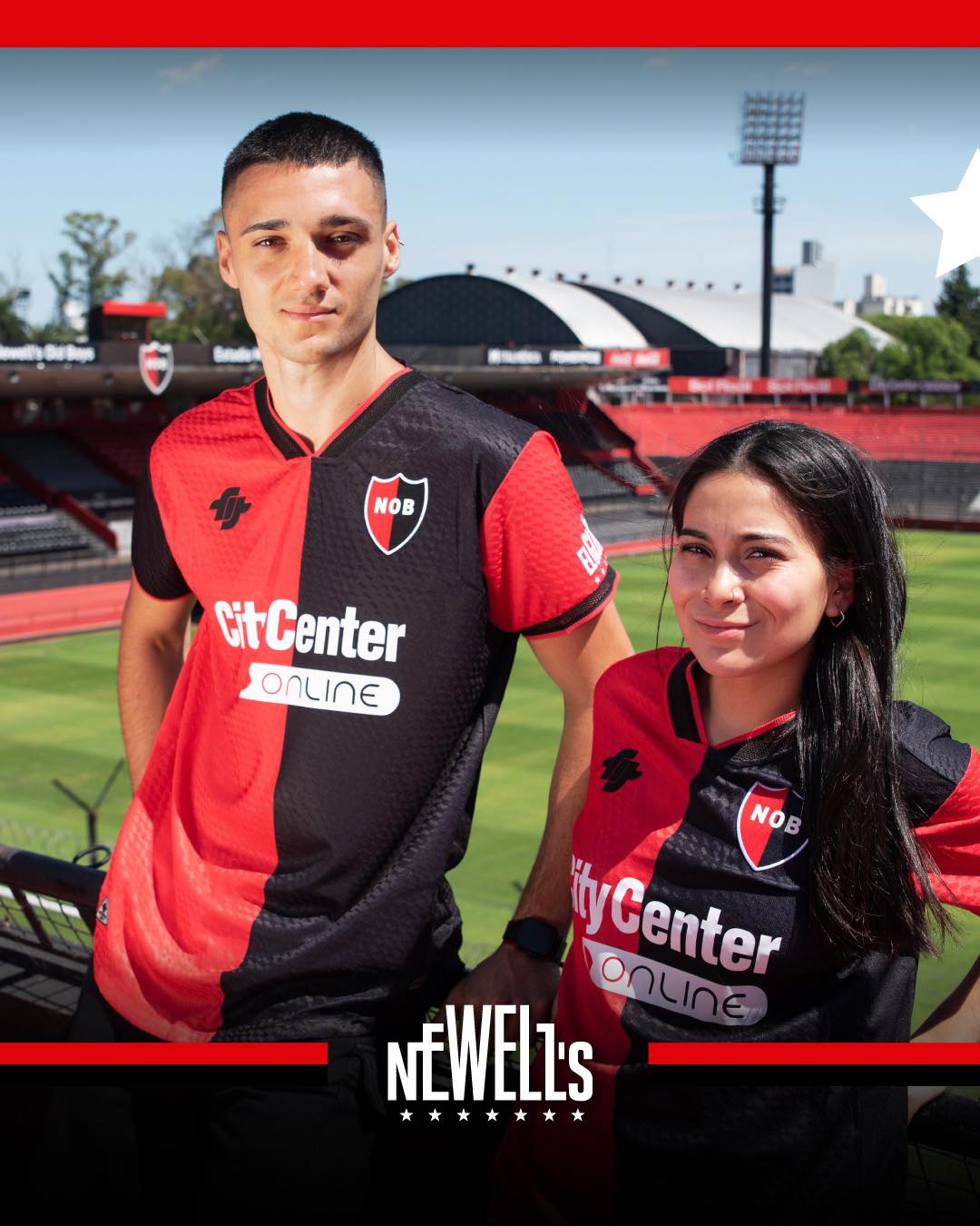 1080x1350 Newell's Old Boys 2024 AIFIT Home and Away Kit