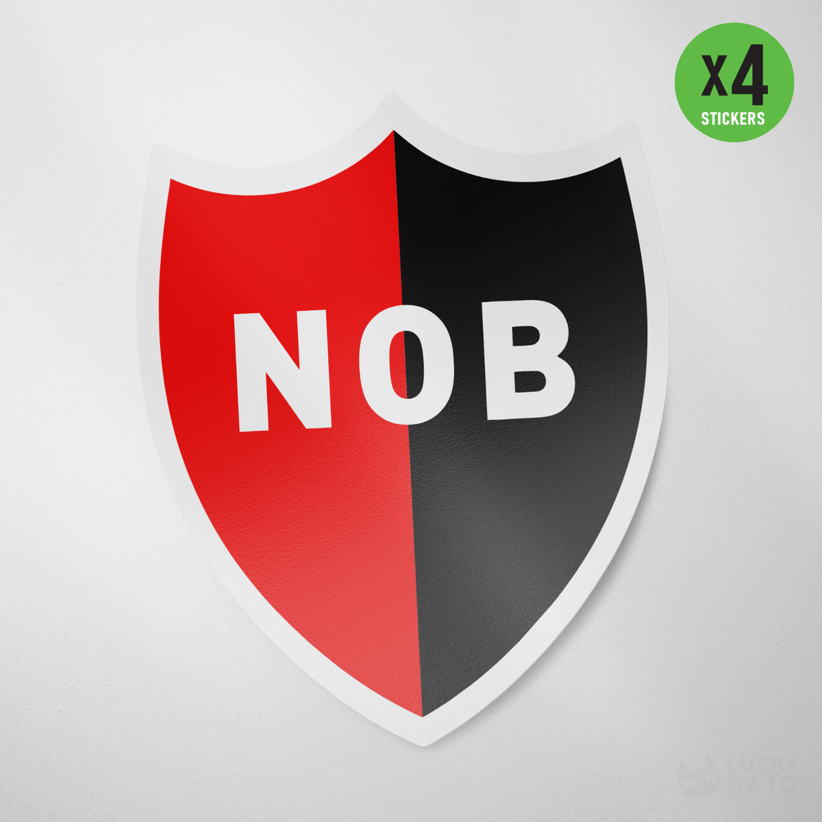 1200x1200 Newells Old Boys Argentina 4 Pack Sticker Vinyl Decal Calcomania Rosario NOB