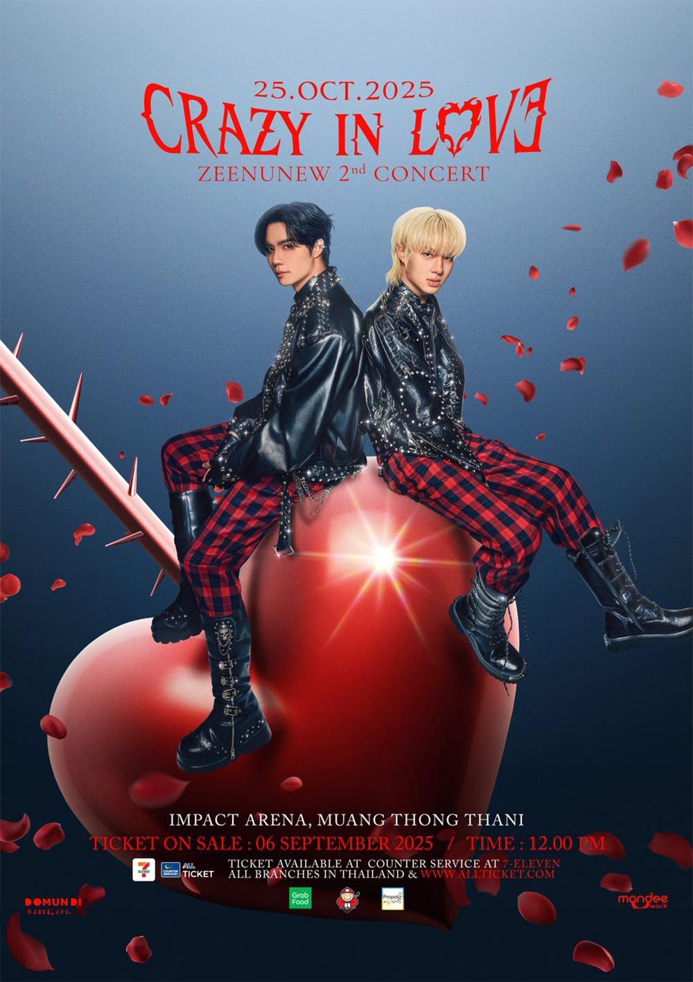 1000x1415 ZeeNuNew 2nd Concert "CRAZY IN LOVE"-Concert Arena, Exhibition and Convention Center