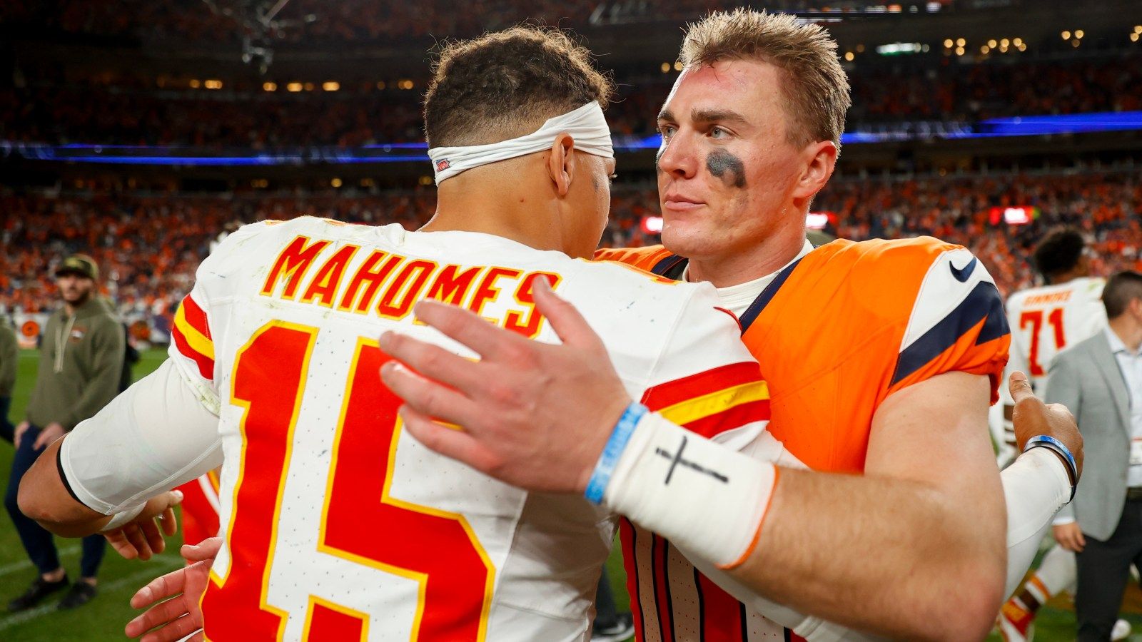 1600x900 Compare Broncos' Bo Nix's numbers to Mahomes, Herbert. Nix deserves respect