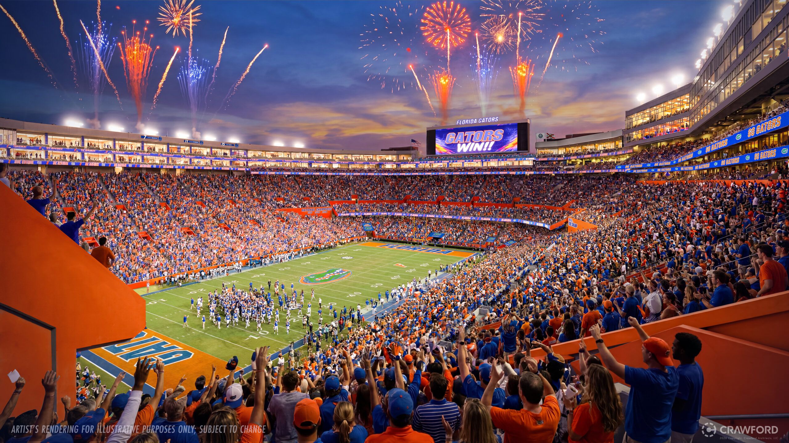 2560x1440 Ben Hill Griffin Stadium