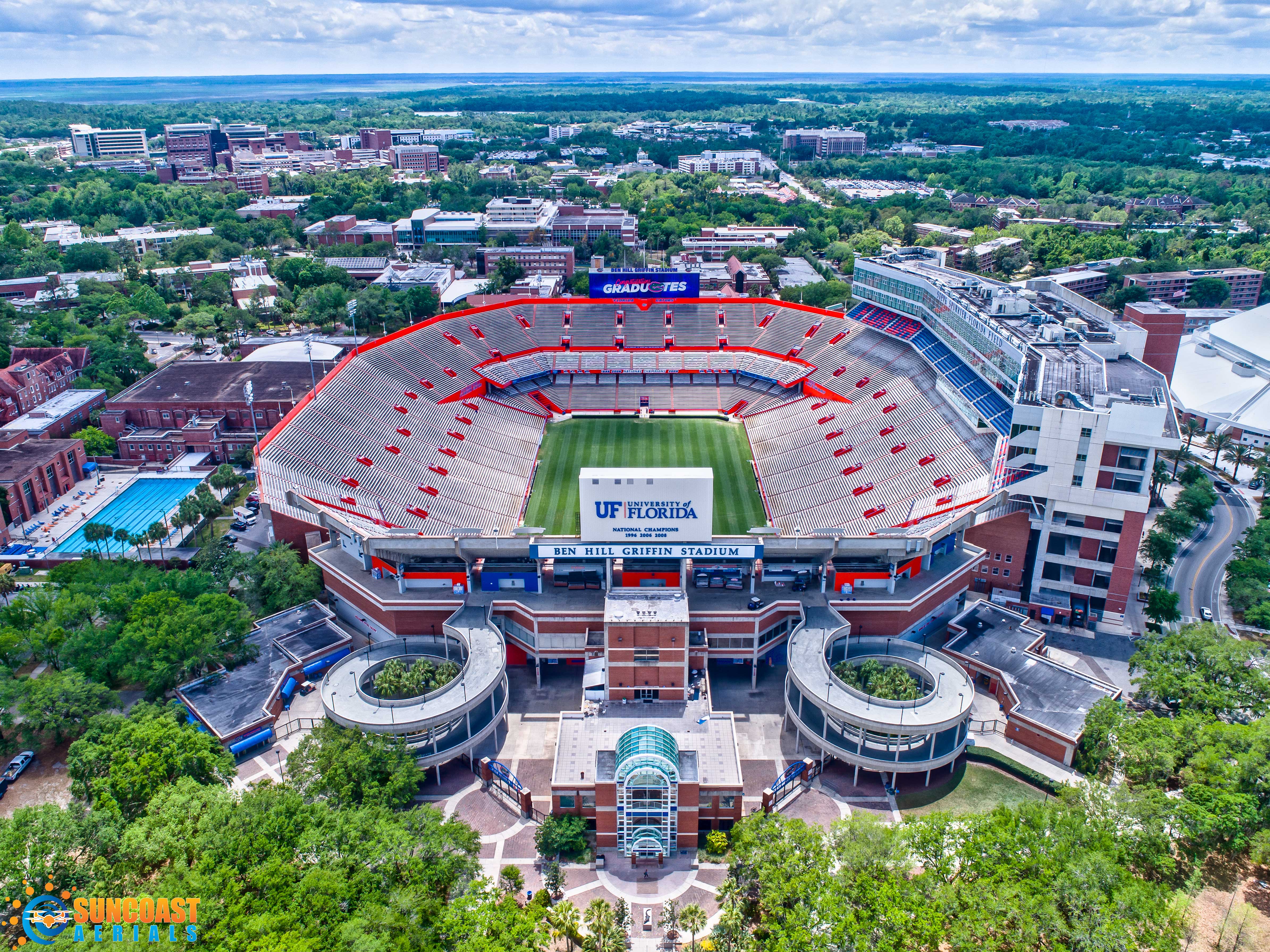 4779x3581 UF Gator Stadium Drone Services