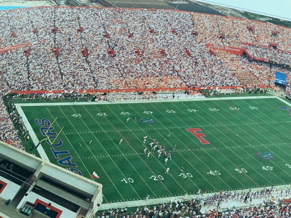 1200x900 University of Florida Gators Football Ben Hill Griffen Stadium Panoramic Print