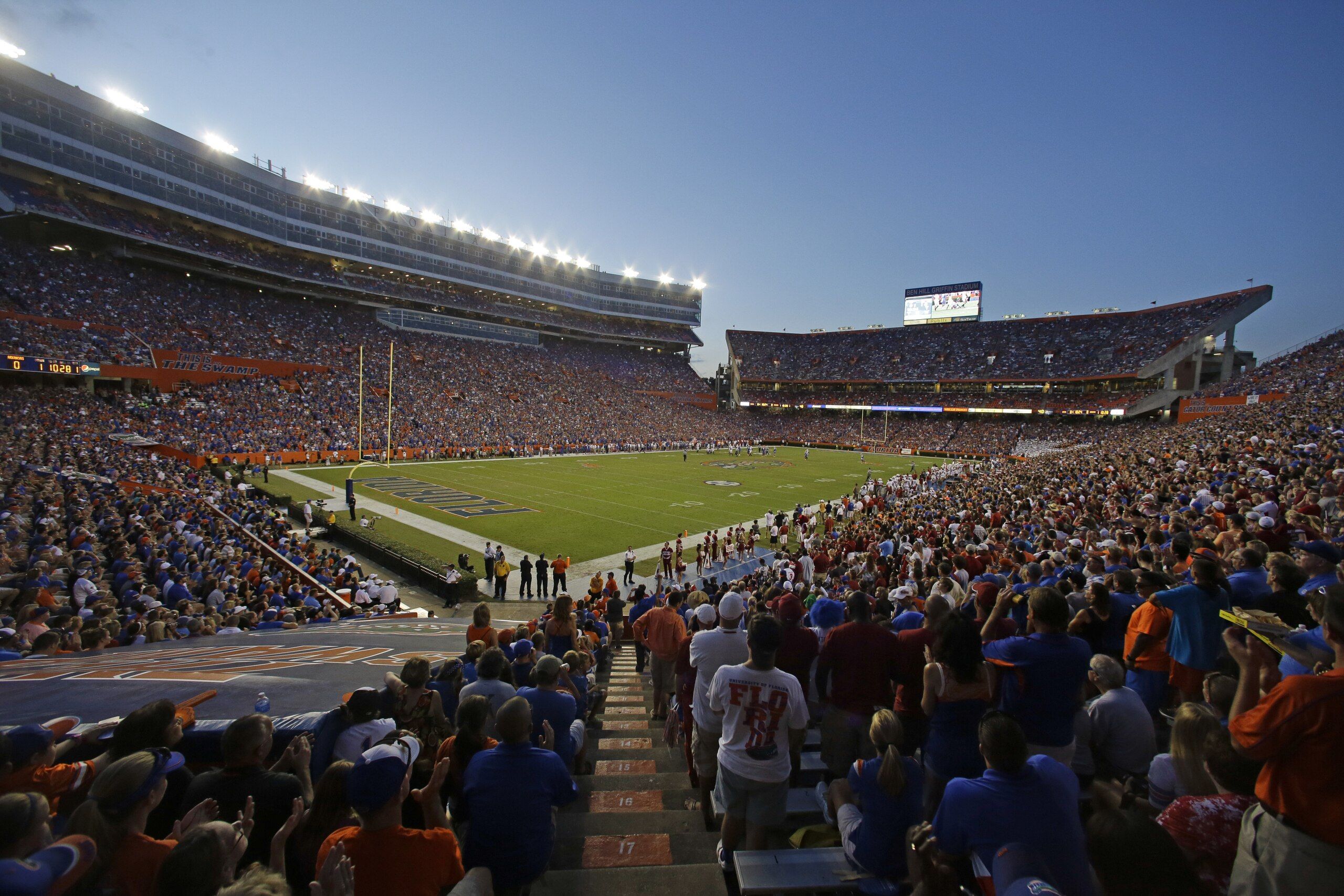2560x1707 Video Shows Fire at Florida Gators' Ben Hill Griffin Stadium