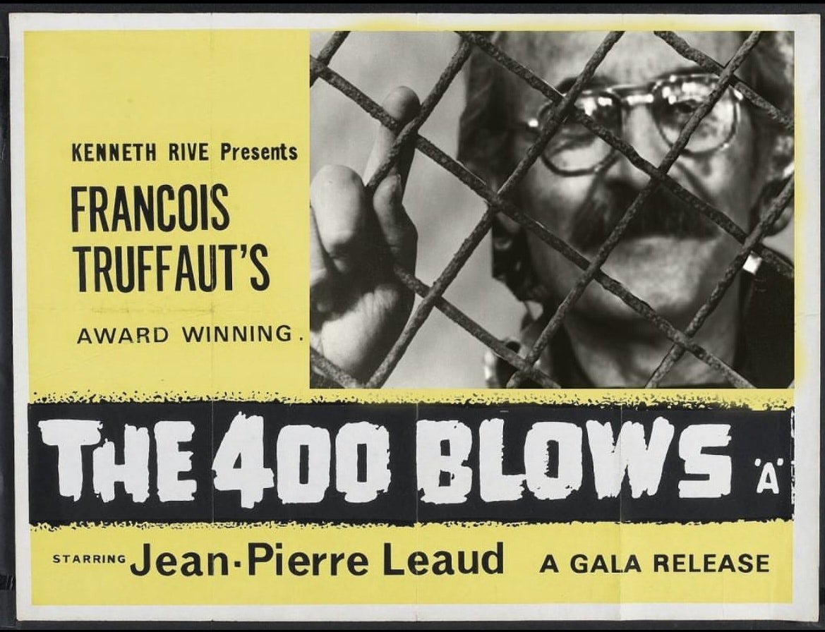 1169x896 Le Quatre Cents Coups (The 400 Blows) (1960) Real 16mm Film Club London