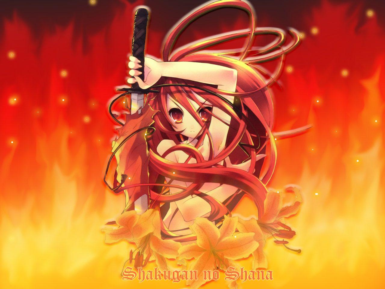 1280x960 minitokyo anime wallpaper shakugan no shana «1280x960 «Anime
