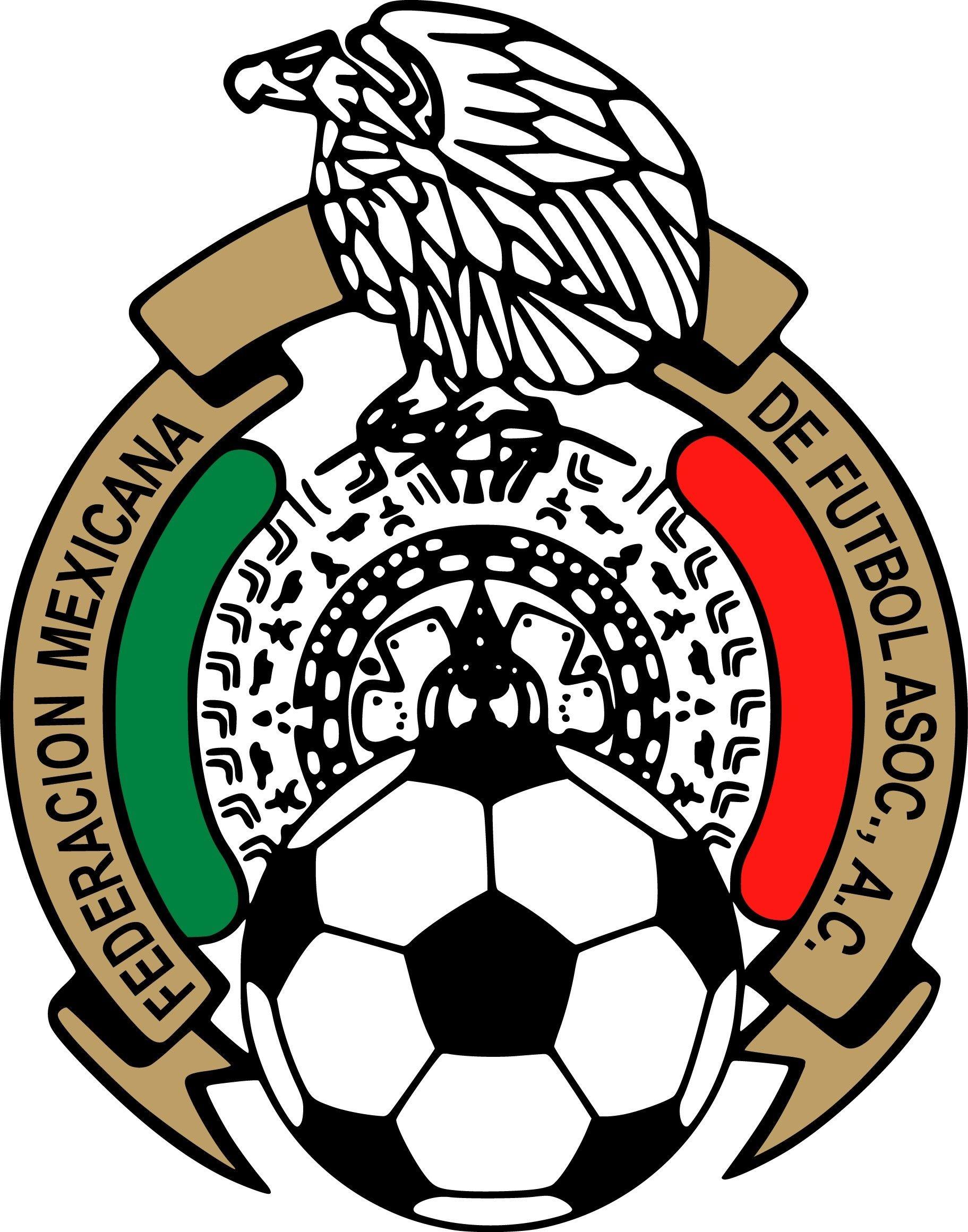 1823x2321 Mexican Football Federation & Mexico National Football Soccer Team Logo