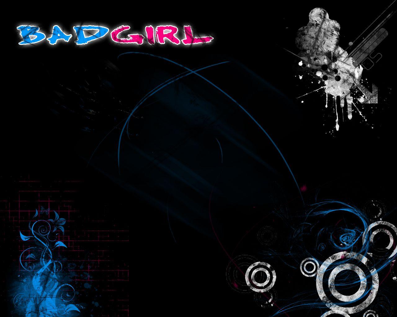 1280x1024 Bad Girl Background .