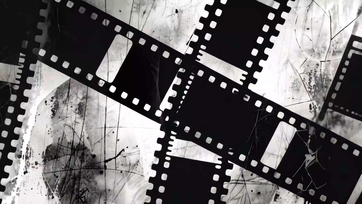 1244x700 Banged Up Reel Wipe Transition