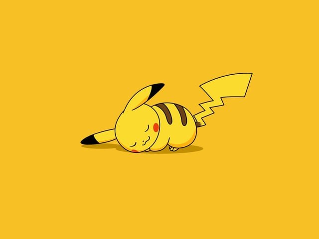 640x480 One of my favorite Pikachu wallpaper