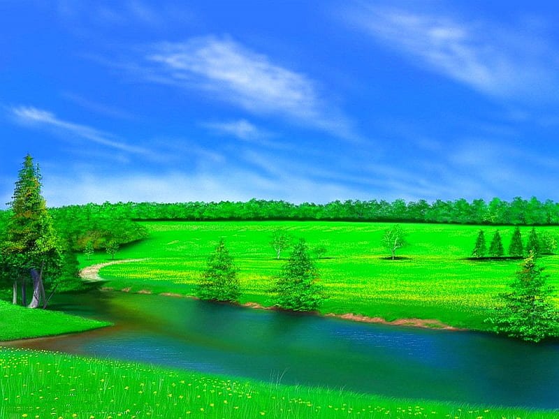800x600 Greenfield, beauty of nature, cool, HD wallpaper