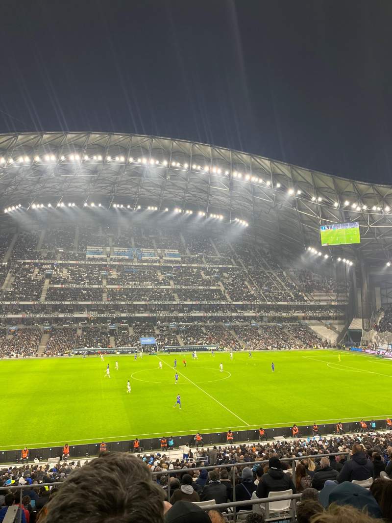 800x1066 STADE VELODROME, section Ganay G, row home of Olympique de Marseille