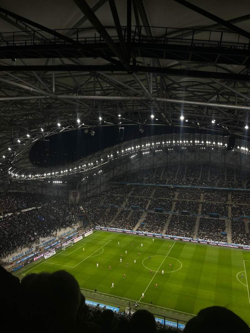 800x1066 STADE VELODROME, section Jean Bouin W, row home of Olympique de Marseille