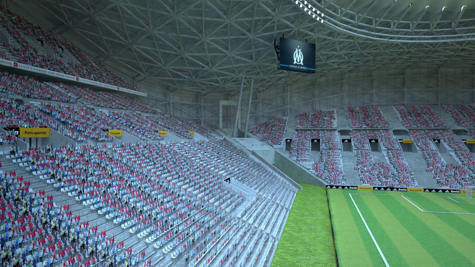 1600x900 Stade Velodrome Marseille 3D model