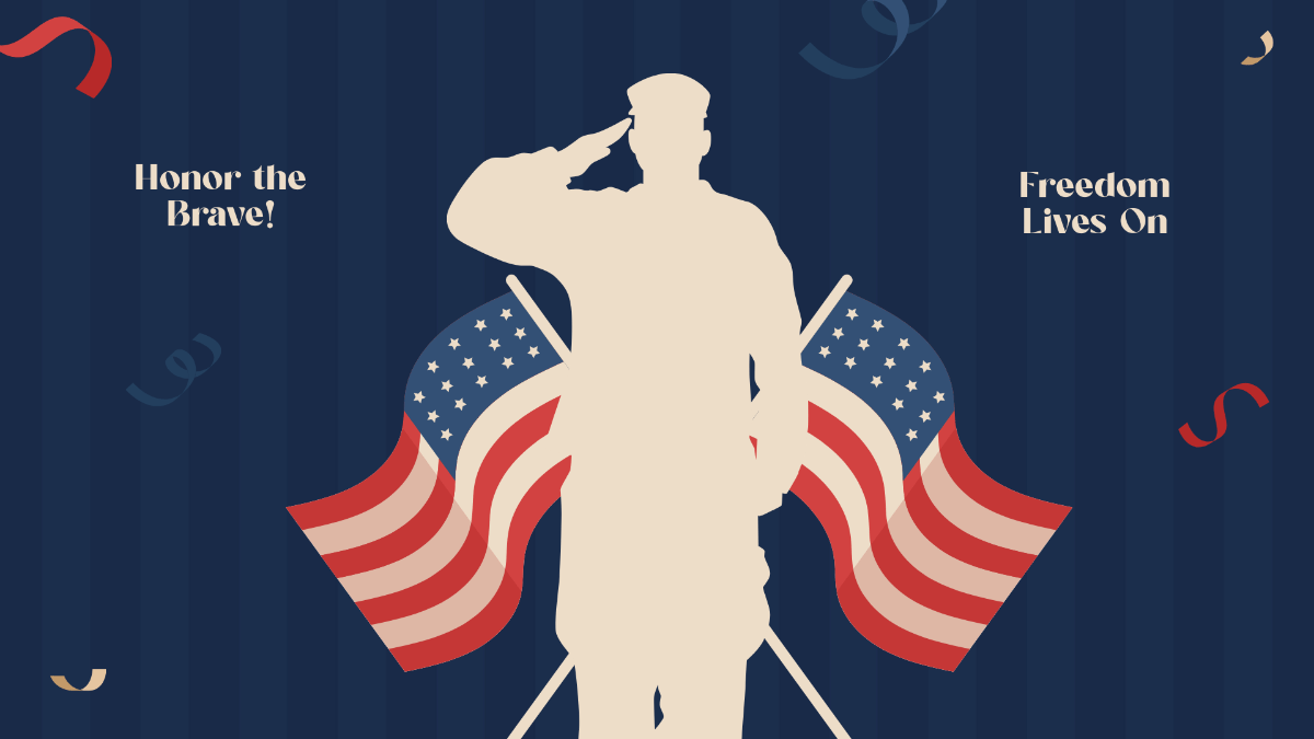 1200x675 Free Patriots' Day Design Template to Edit Online