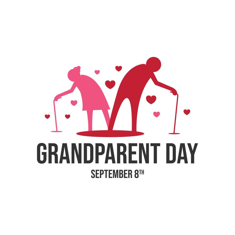 980x980 Grandparents Day Vector Design background wallpaper