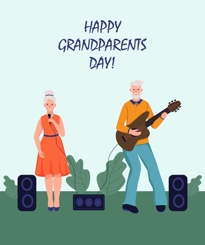 823x980 Grandparents Day Vector Design background wallpaper