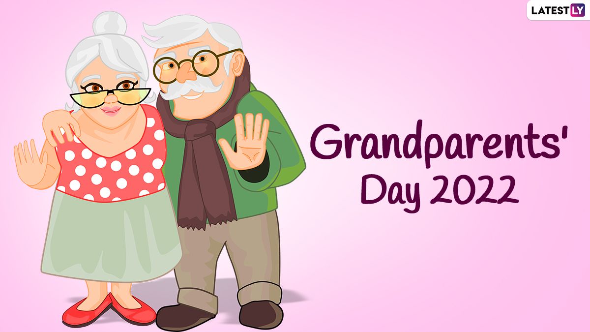 1200x675 Happy Grandparents Day 2022 Wishes & Messages: WhatsApp DP, Image, SMS, Greetings & Quotes To Celebrate the Loving Bond With Your Grandparents