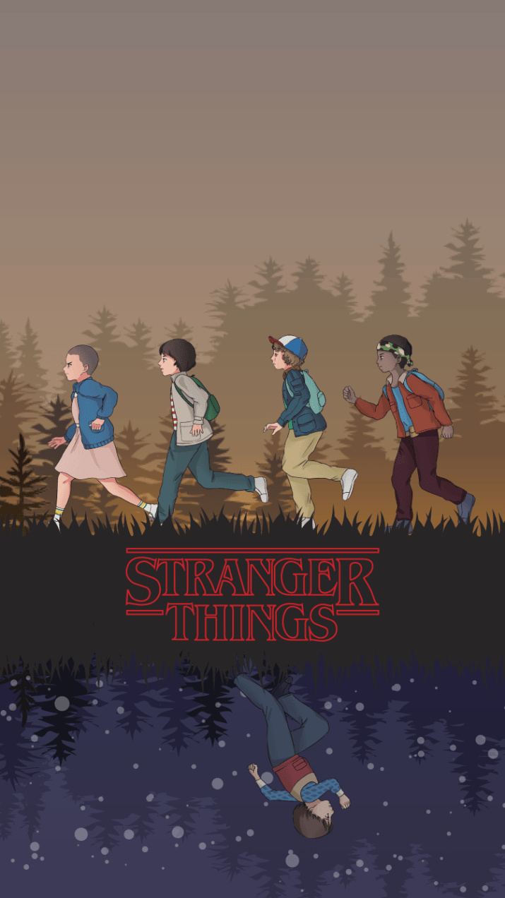715x1272 Stranger Things Cute Wallpaper