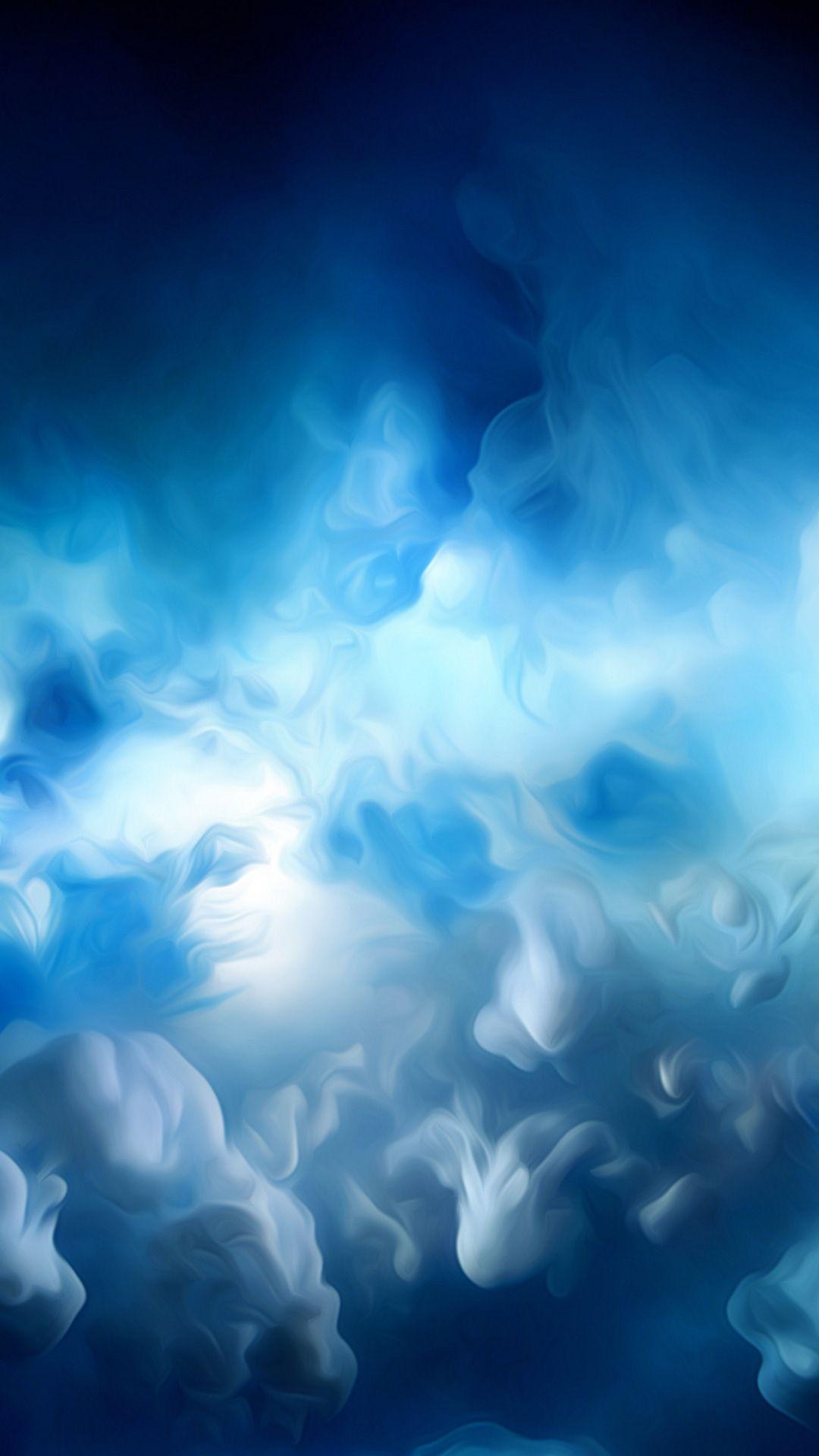 1080x1920 Bright Clouds Art Wallpaper Download .