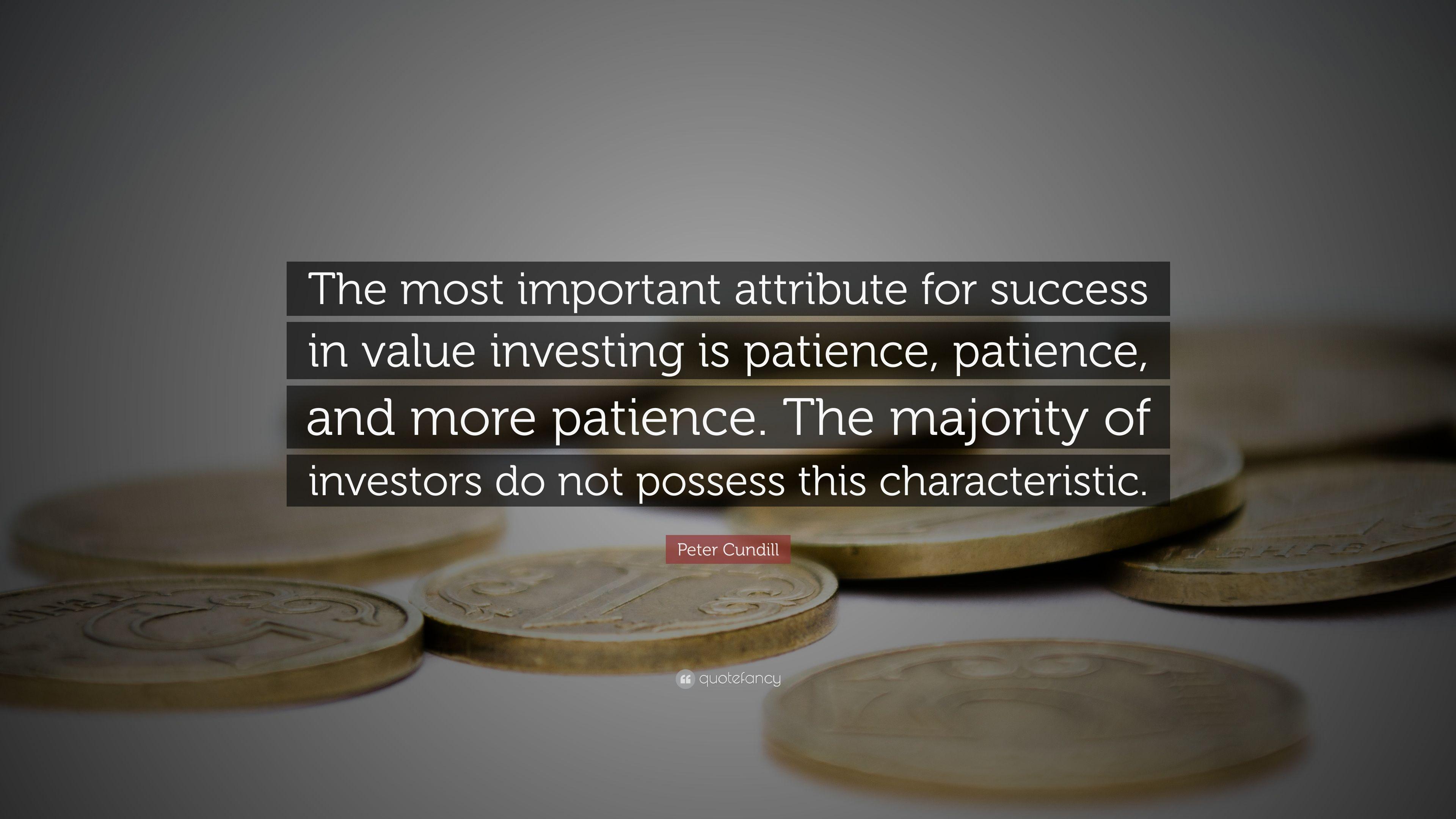 3840x2160 Patience investing quotes Peter cundill .
