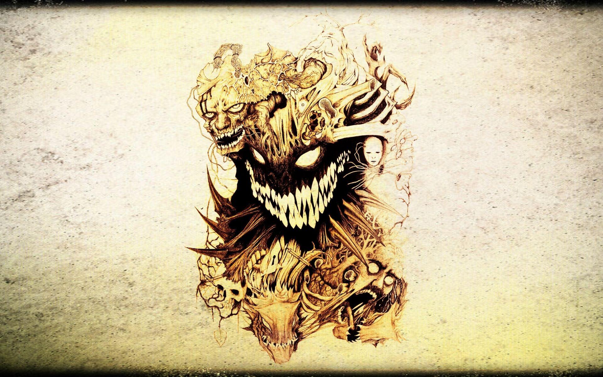 1920x1200 Hd Wallpaper Background Of Your Choice Evil Tattoo