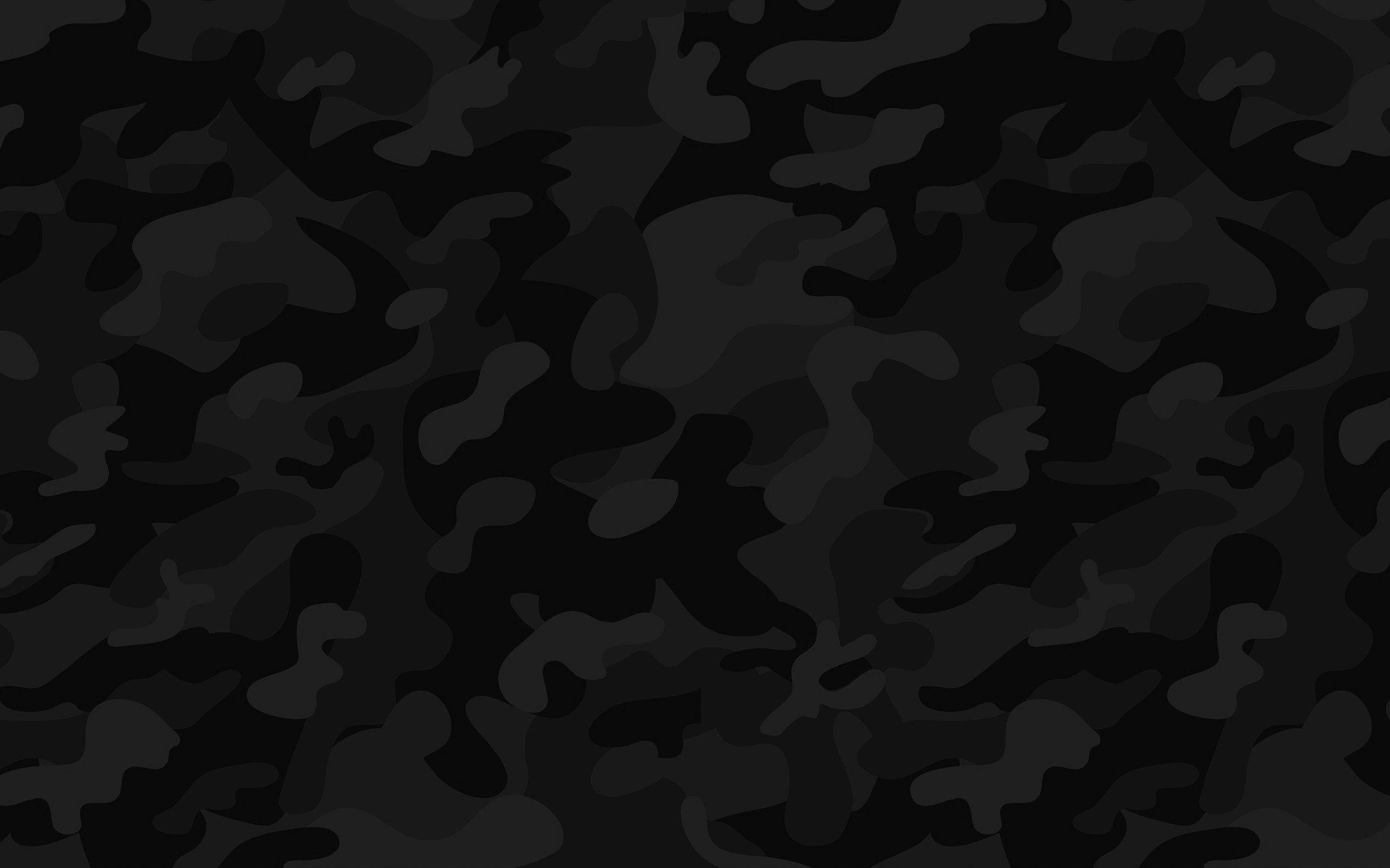2560x1600 Black and White Camo Wallpaper on .
