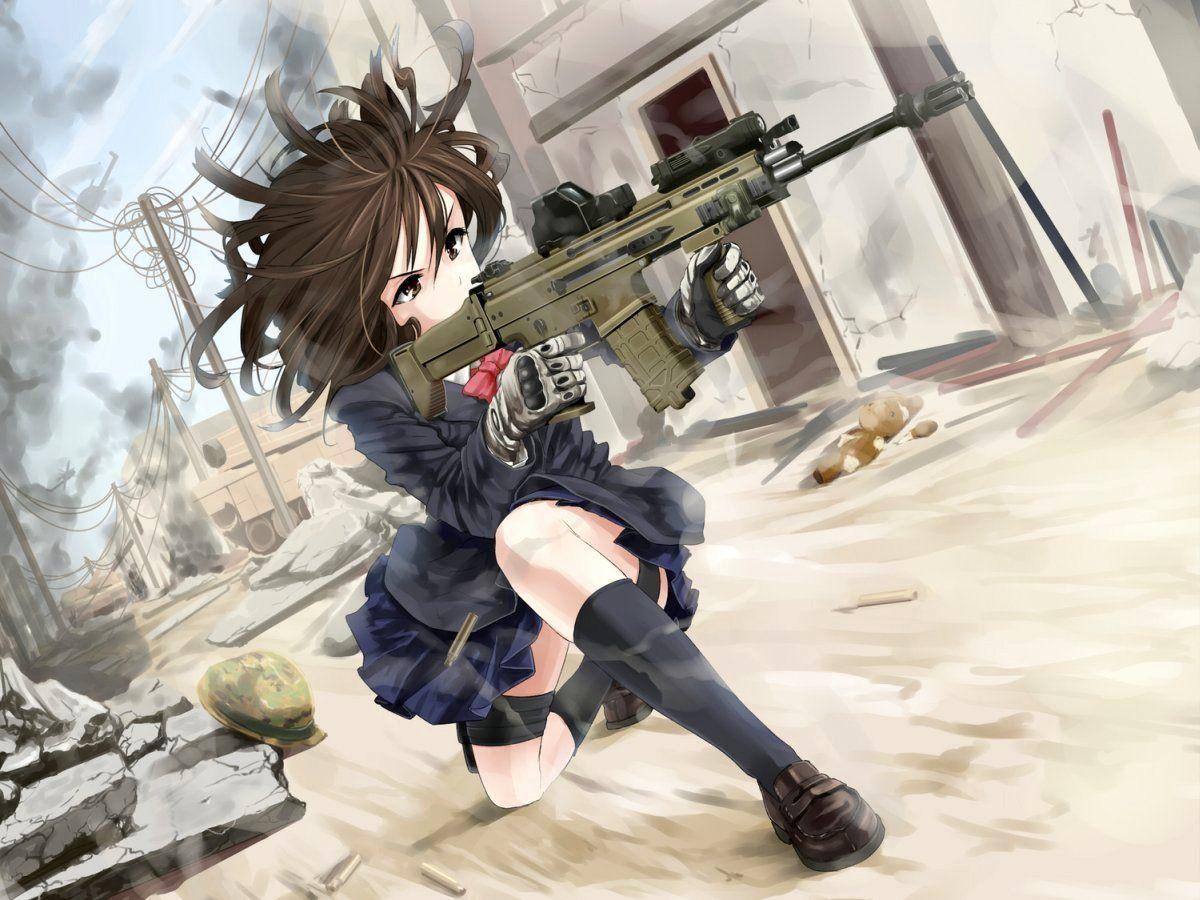 1200x900 Anime Gunslinger Girl Art .
