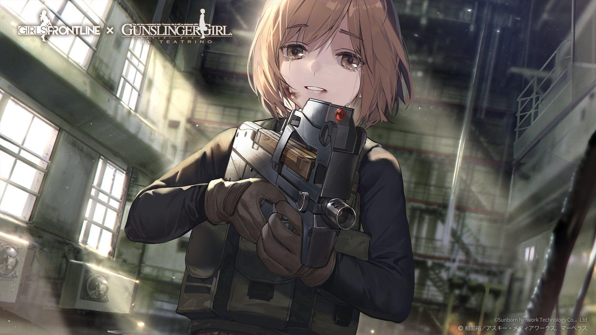 1920x1080 Wallpaper of the GUNSLINGER GIRL .