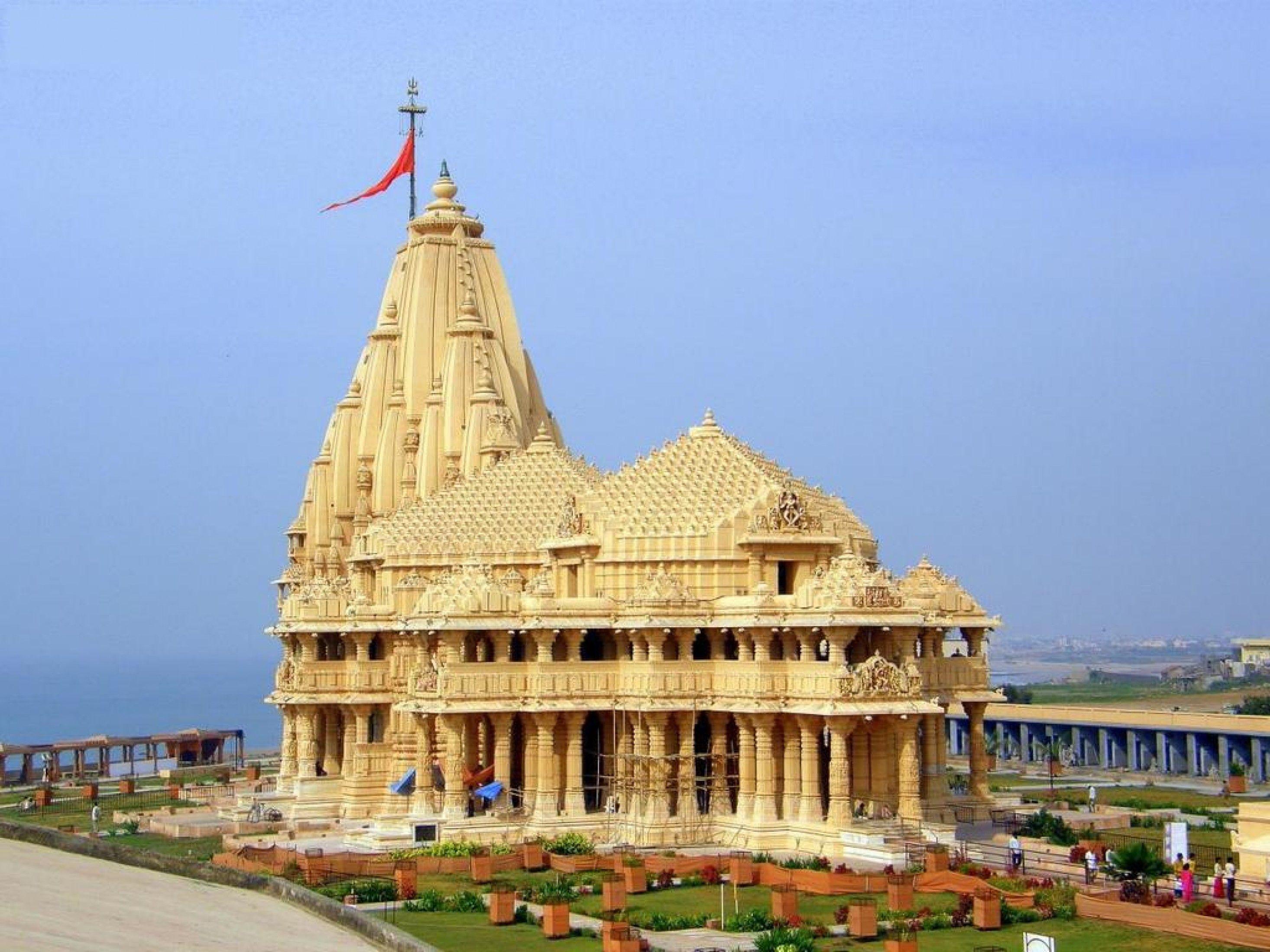 2932x2199 lord shiva somnath temple .