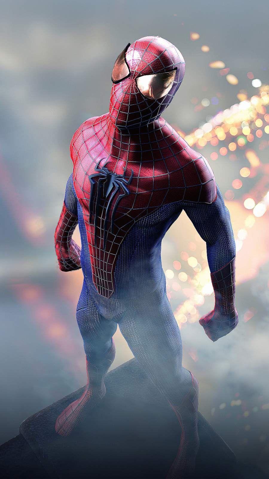 Download Spiderman With Shield 4k Marvel Iphone Wallpaper  Wallpaperscom