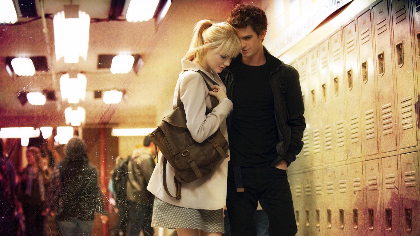 1366x768 Amazing Spiderman wallpaper featuring