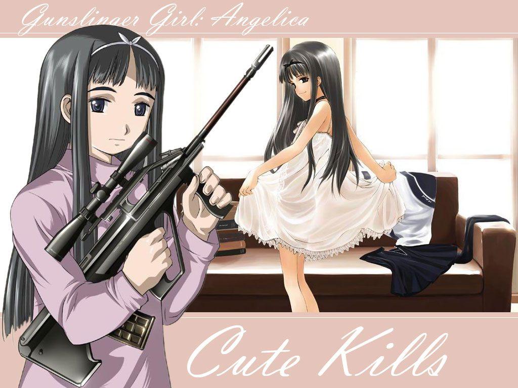 1024x768 Gunslinger Girl Wallpaper: Cute Kills .gallery.