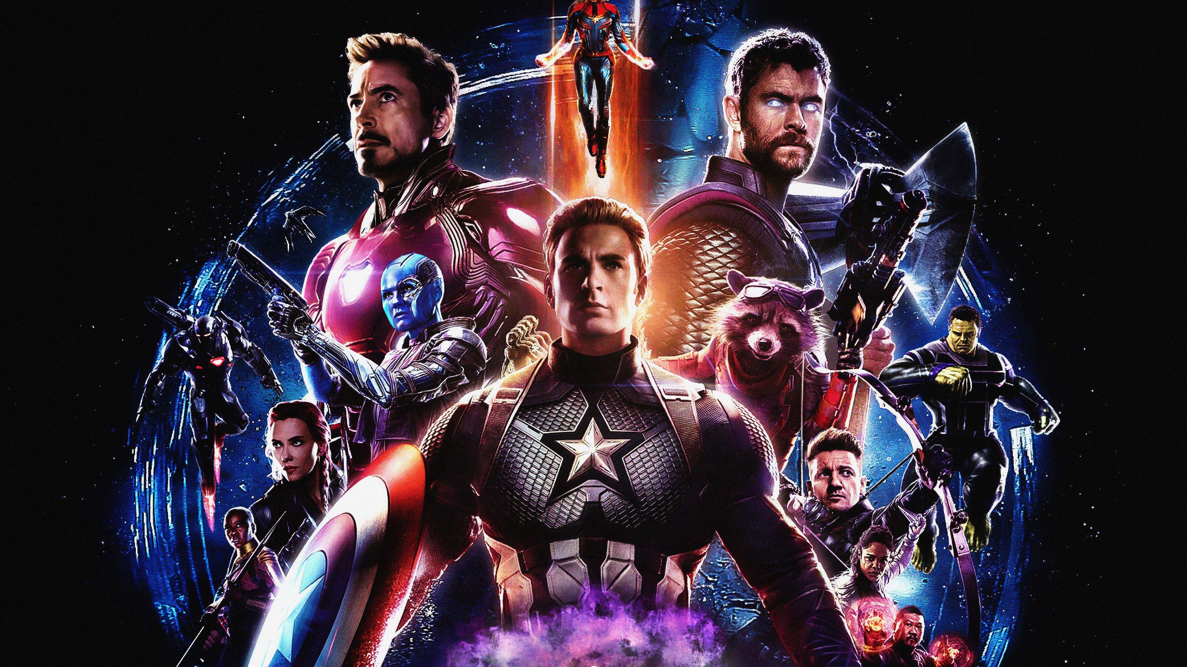 3840x2160 Avengers Endgame New Fan Art Superheroes Wallpaper, Hd Wallpaper, Avengers Endgame Wallpaper, Artwork Wallpaper. Avengers Picture, Avengers, Avengers Cartoon