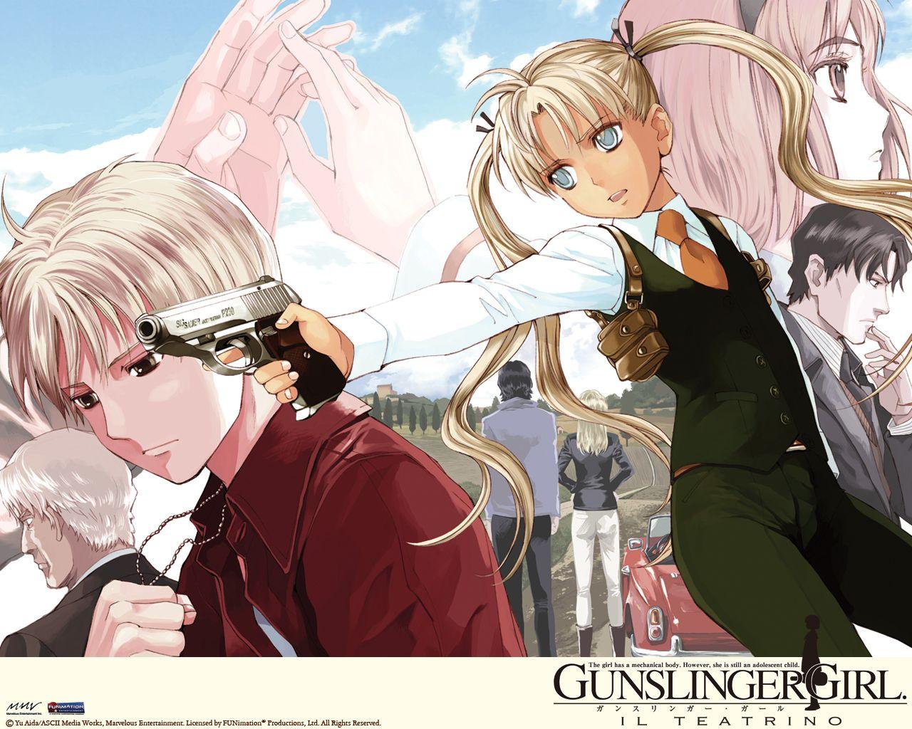 1280x1024 Gunslinger Girl Wallpaper .
