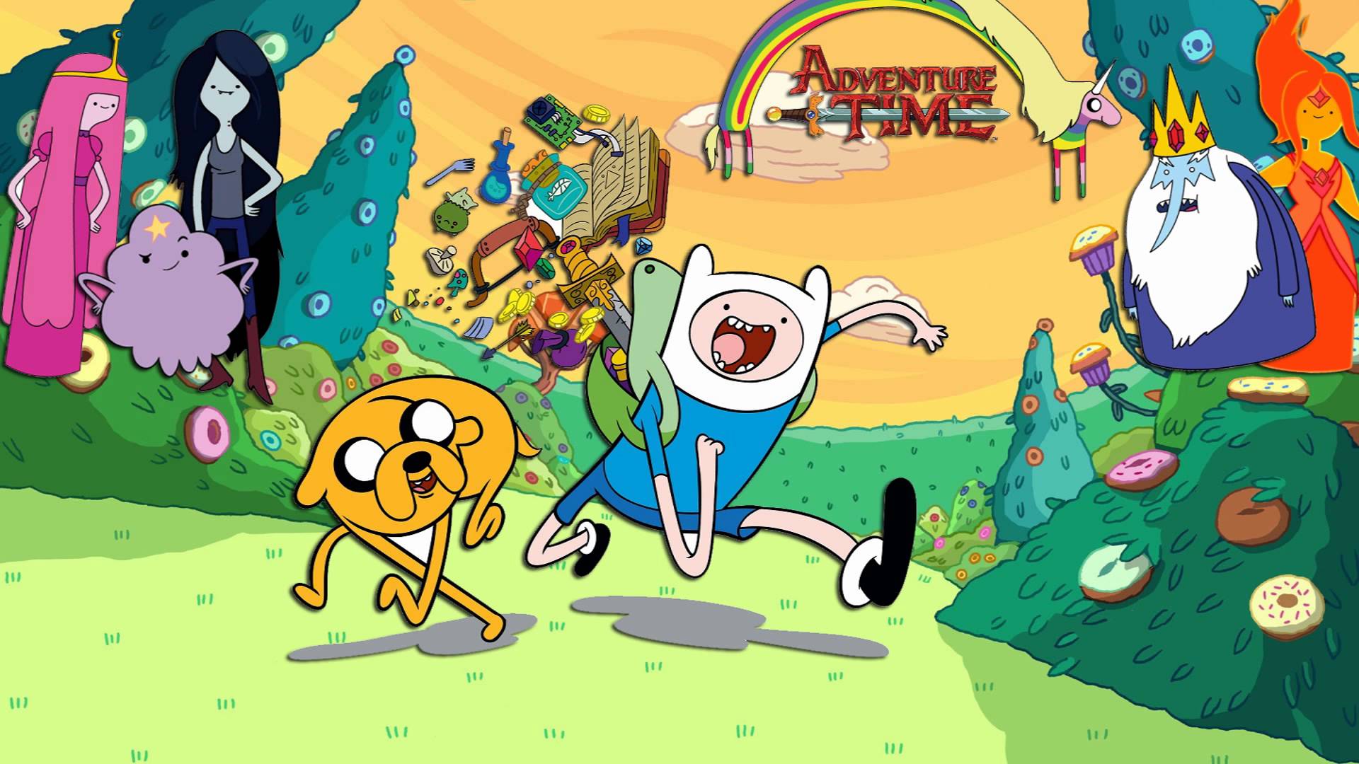 1920x1080 Adventure Time wallpaper download free .